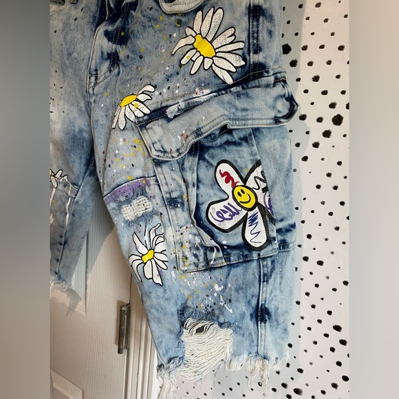 Smoke Rise Men’s Denim Shorts - size 30 - Picture 2 of 14